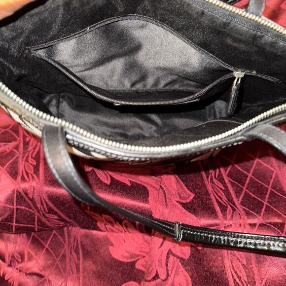 Vintage Coach shoulder bag ,Black & Grey - Picture 6 of 7